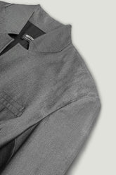 Structured Padded High-Neck Jacket